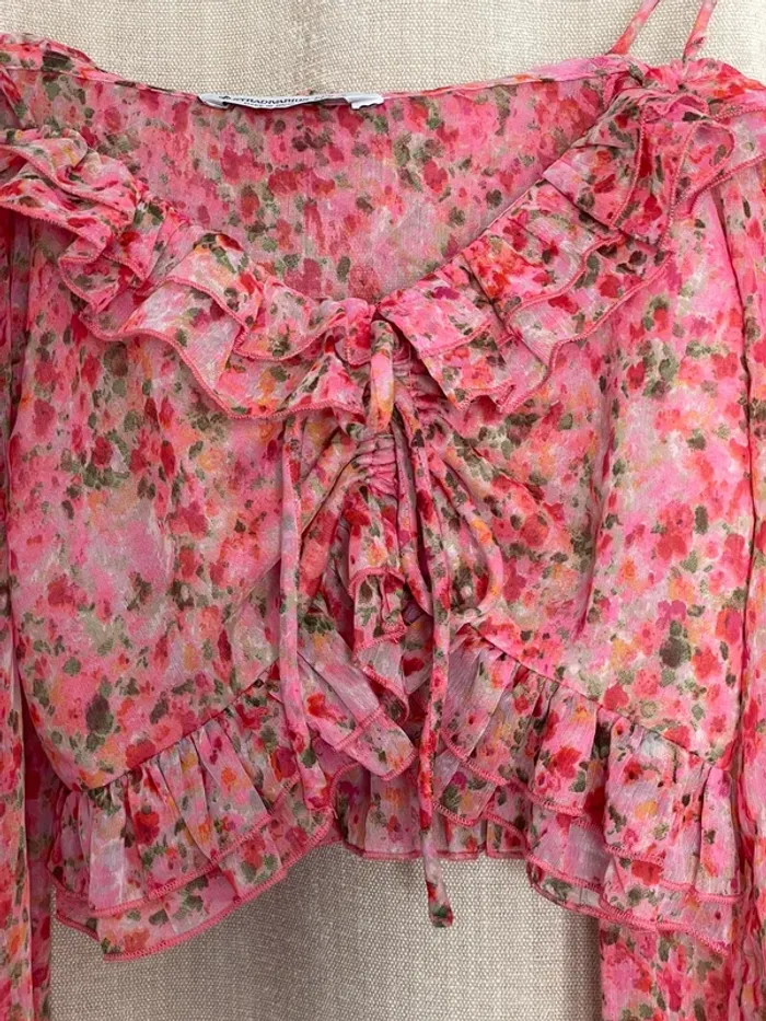 Blouse fleurie - photo numéro 2