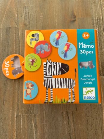 Mémo 30 pièces Djeco