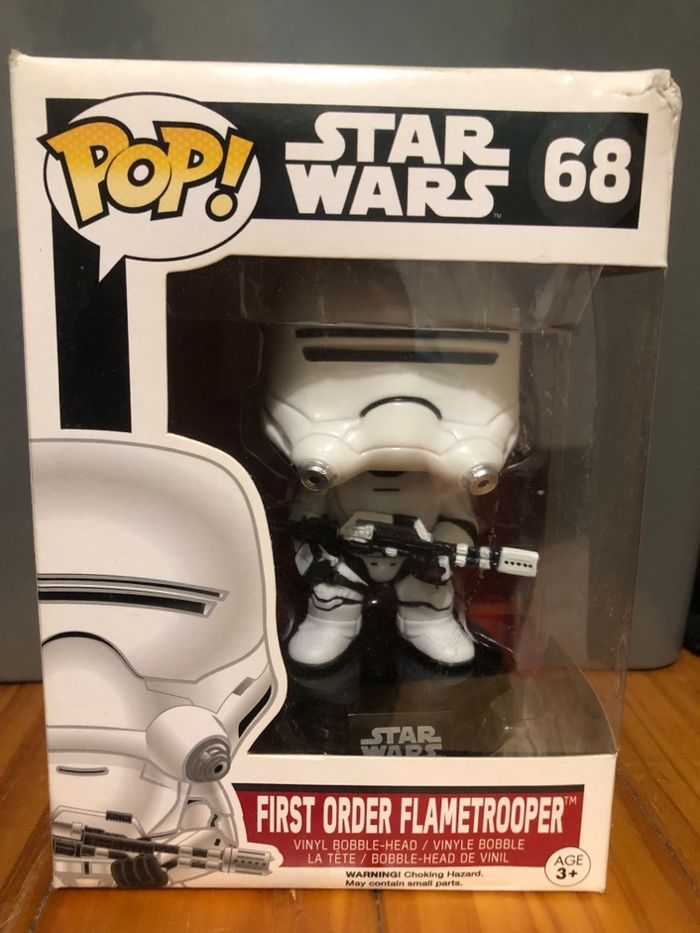 Pop Star wars 68 First order flametrooper