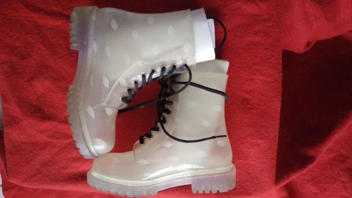 Original Chaussure de pluie transparente