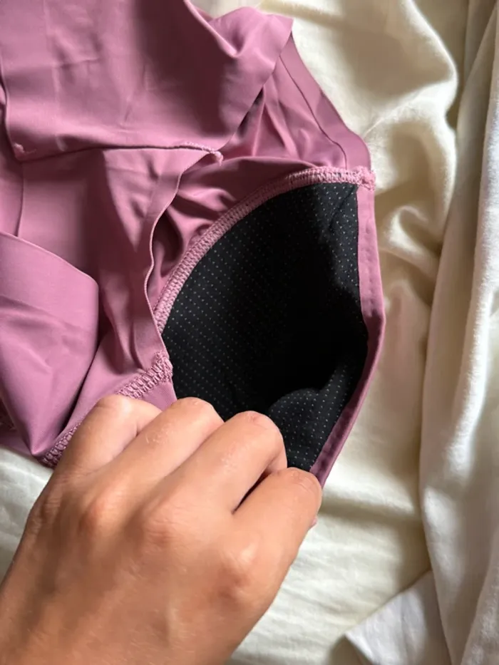 2 culottes menstruelles unies en coton et nylon - photo numéro 4