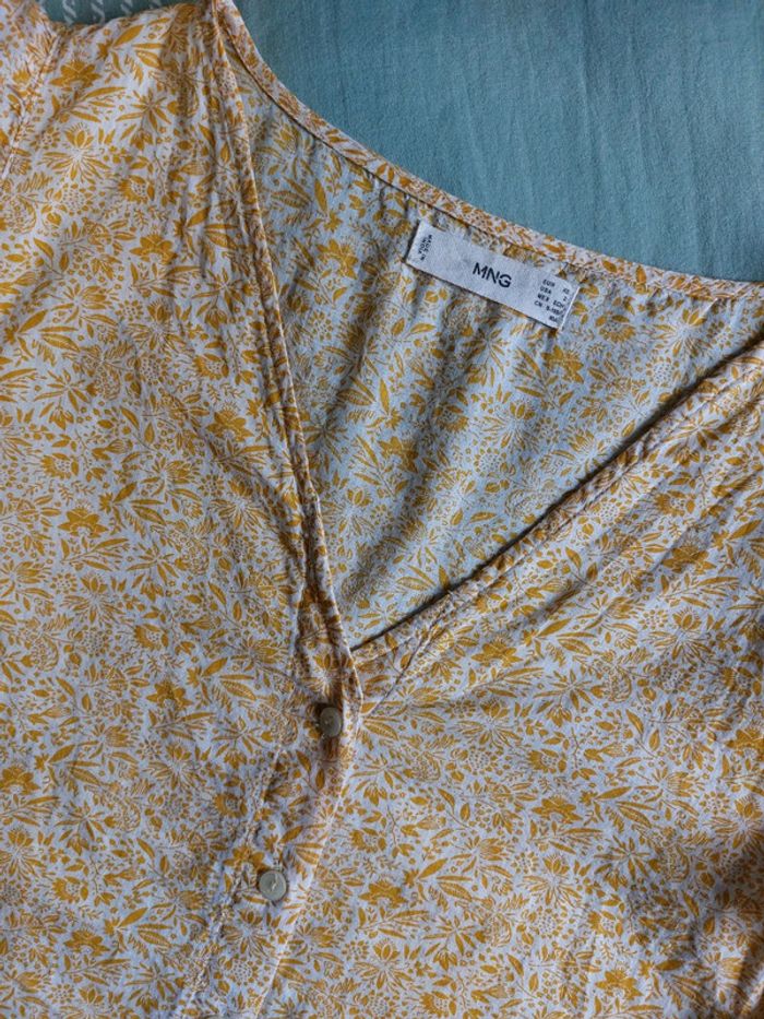 Blouse légère en coton motif fleuri - photo numéro 6