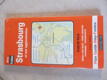 Plan de ville Strasbourg - Blay-Foldex