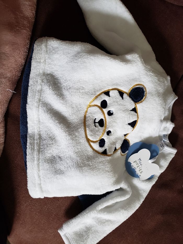 Pyjama deux partie ours - photo numéro 2