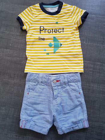 Ensemble obaibi T-shirt et short
