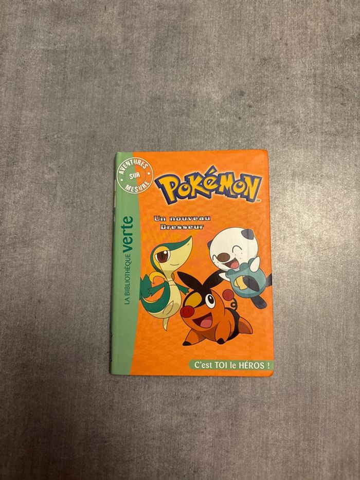 Livre Pokémon, un nouveau dresseur