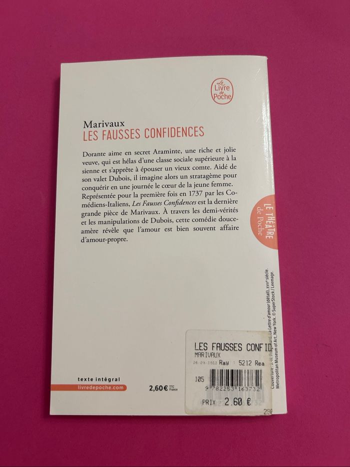 Les fausses confidences, Marivaux - photo numéro 2