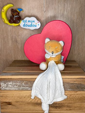 NAT397 doudou renard 🦊 babynat