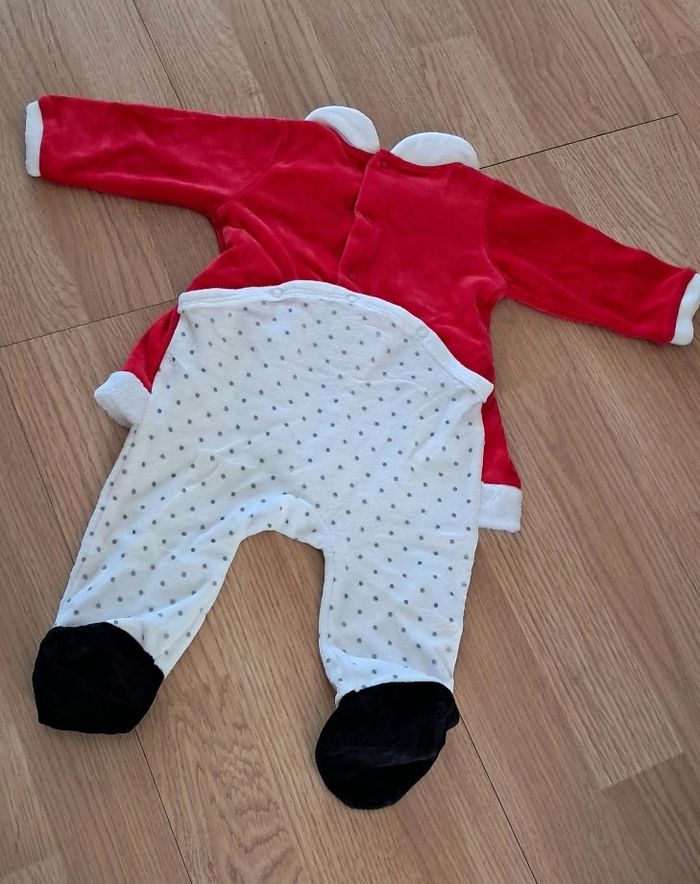 Pyjama Noël fille 3 mois - photo numéro 2