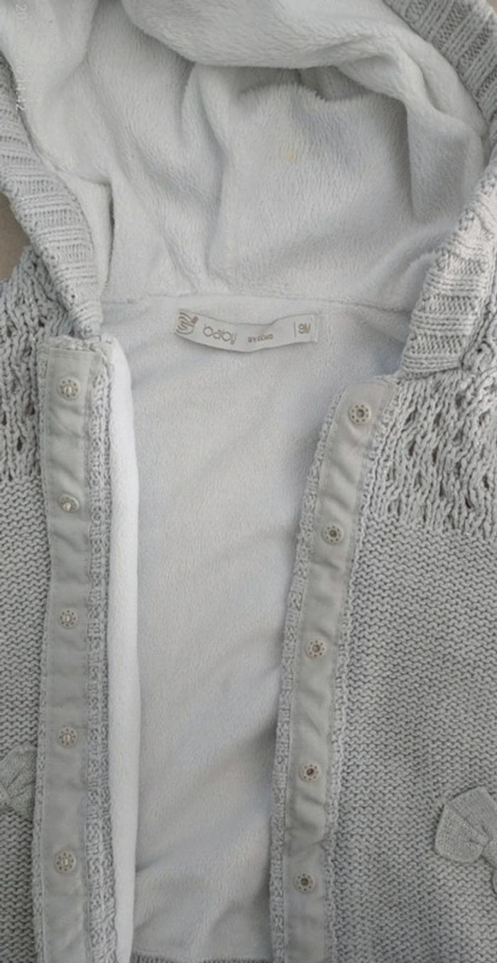 Veste/gilet chaud fille - 9 mois - photo numéro 3