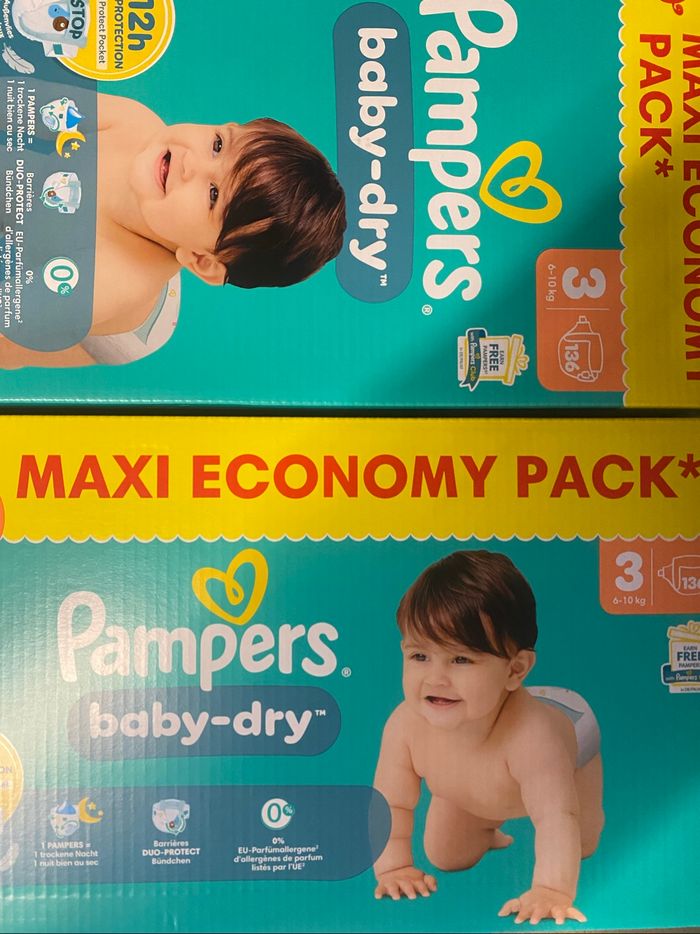 Pampers taille 3