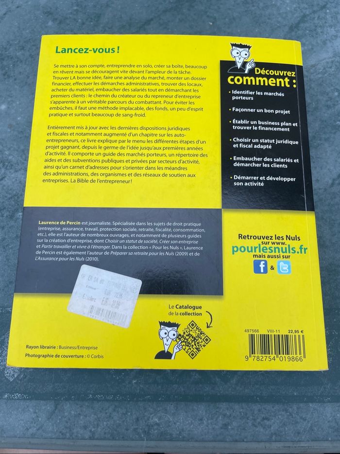 Créer sa boîte pour les Nuls – 2ᵉ édition – Laurence de Percin - photo numéro 2