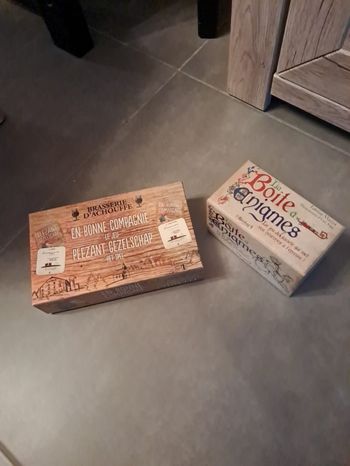 Lot de 2 jeux à énigmes la boîte à énigmes