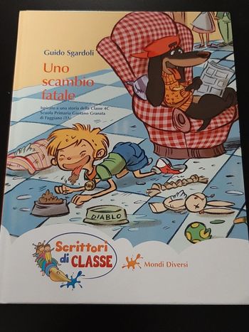 Livre en italien "Uno scambio fatale " de Guido Sgardoli
