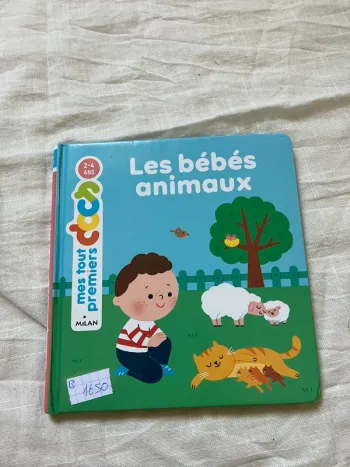 Livre enfant – Les bébés animaux (édition Milan, Les tout premiers docs)
