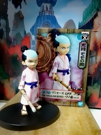 🏴‍☠️ Figurine One Piece - Momonosuke DXF Grandline Series - Banpresto Comme Neuf