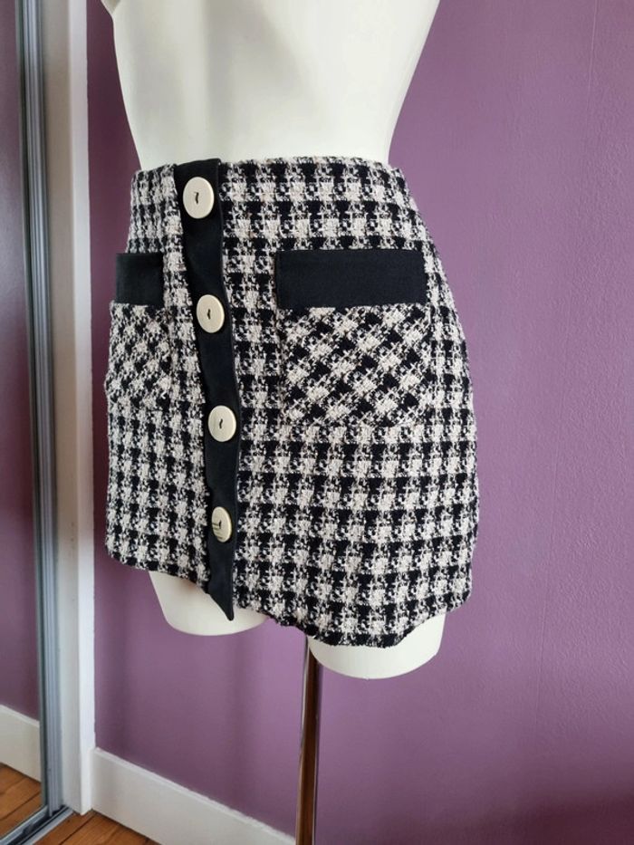 Jupe en tweed Zara - photo numéro 2