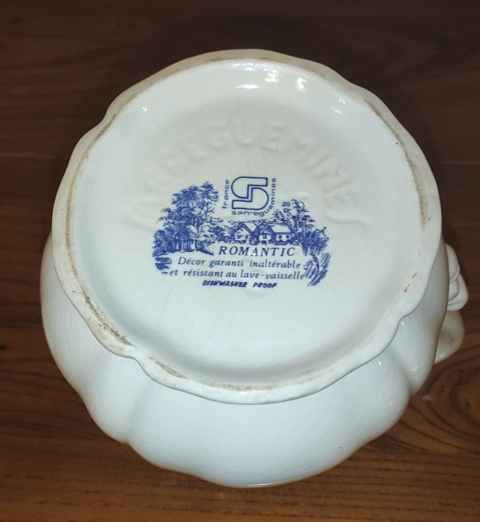 Cafetière en faïence de Sarreguemines - photo numéro 2