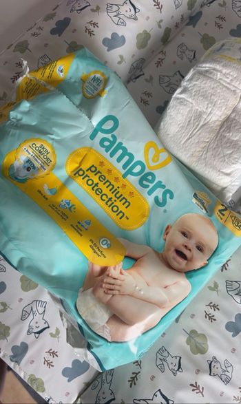 Couches Pampers Premium Protection – Taille 2 – 27 unités
