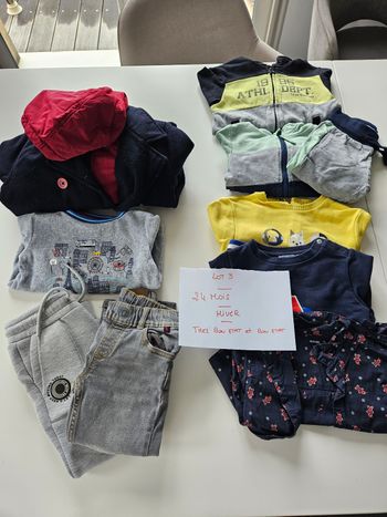 Lot de vetements 24 mois garçon 