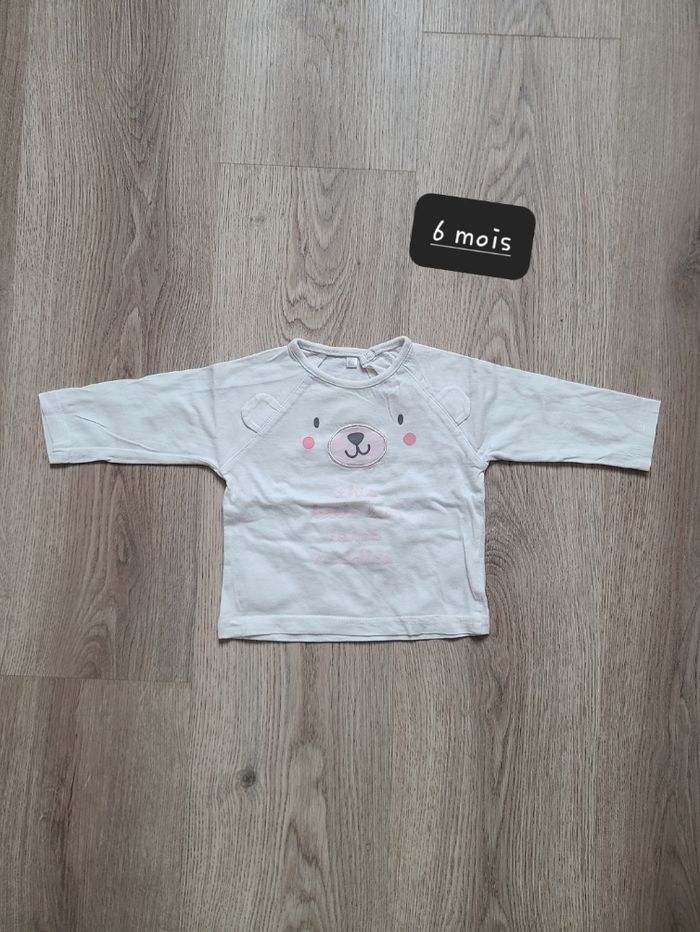 Pull fin 6 mois fille