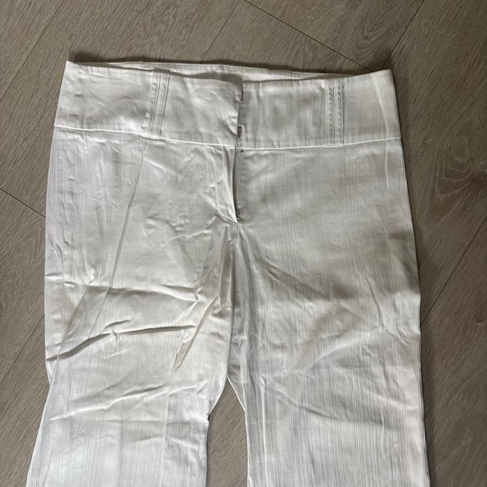 Pantalon femme blanc naf naf T38 - photo numéro 2