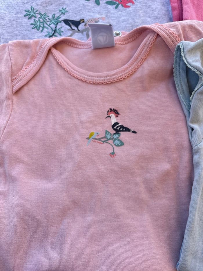 Lot de 4 bodies Petit bateau 18M - photo numéro 5