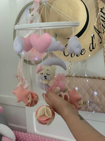 Carrousel pour lit bebe ours
