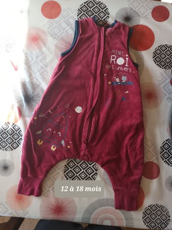 Gigoteuse avec jambe 🚀 taille 12 à 18 mois chaude tog 3