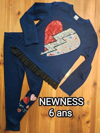 Ensemble legging et haut Newness 6 ans 