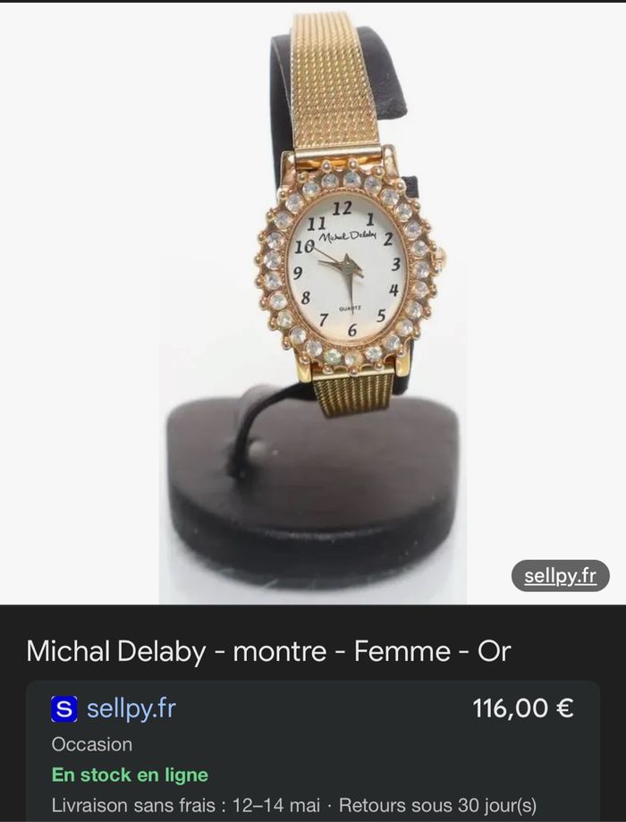 Montre Michel Delaby - photo numéro 3