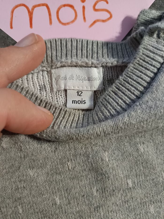 Robe pull chat 12 mois - photo numéro 2