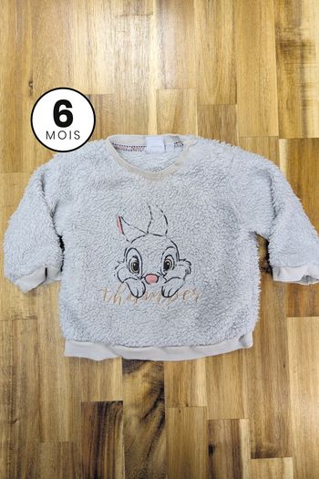 Pull chaud Panpan lapin Disney 6 mois