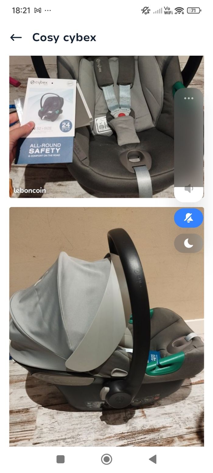 Cosy cybex - photo numéro 3