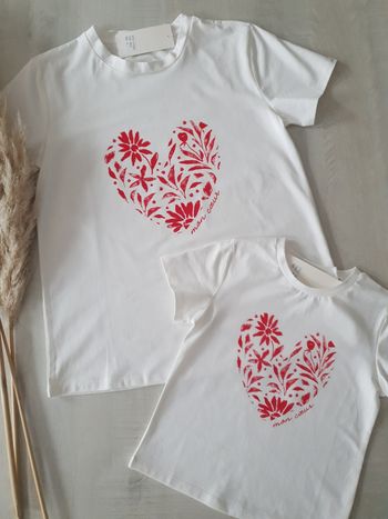 Tee-shirt " mon cœur " Taille XL vendu seul 