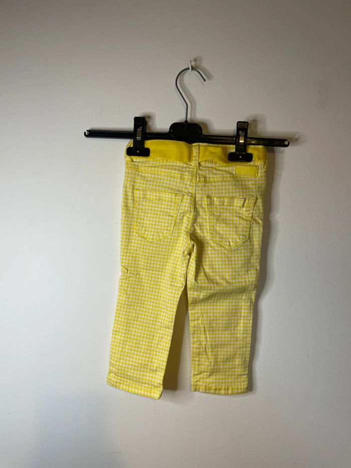 Pantalon à carreaux okaidi 4 ans fille - photo numéro 2