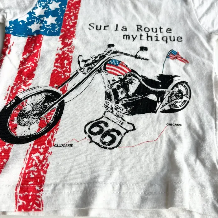 Tee shirt manches courtes moto 6 mois - photo numéro 3