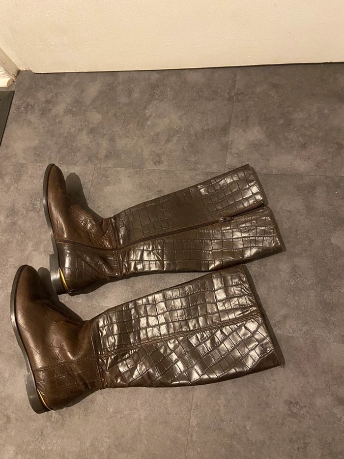 Bottes marron - photo numéro 2