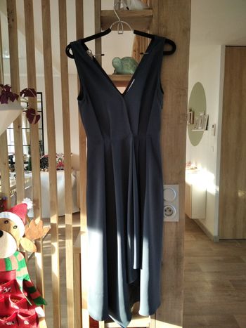 Belle robe de cérémonie drapé