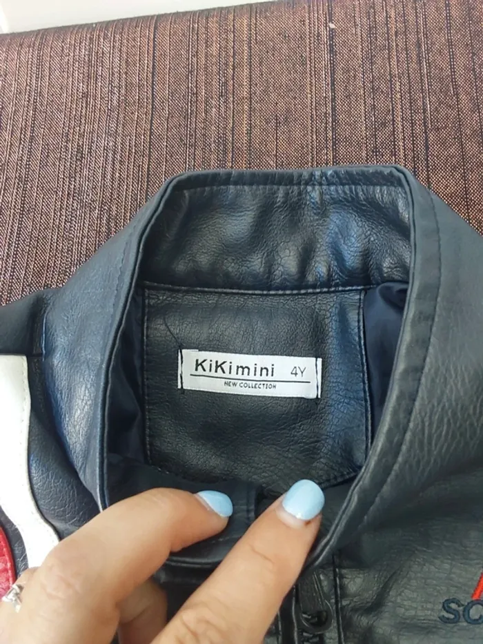 Manteau ”moto” garçon - photo numéro 5