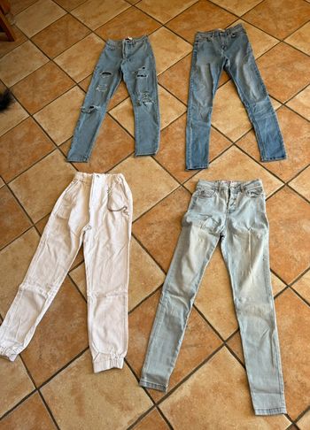 Lot 4 jeans Jennyfer taille 32