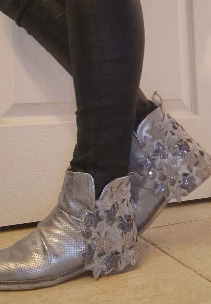 Bottines en cuir étoile Métisse - photo numéro 11