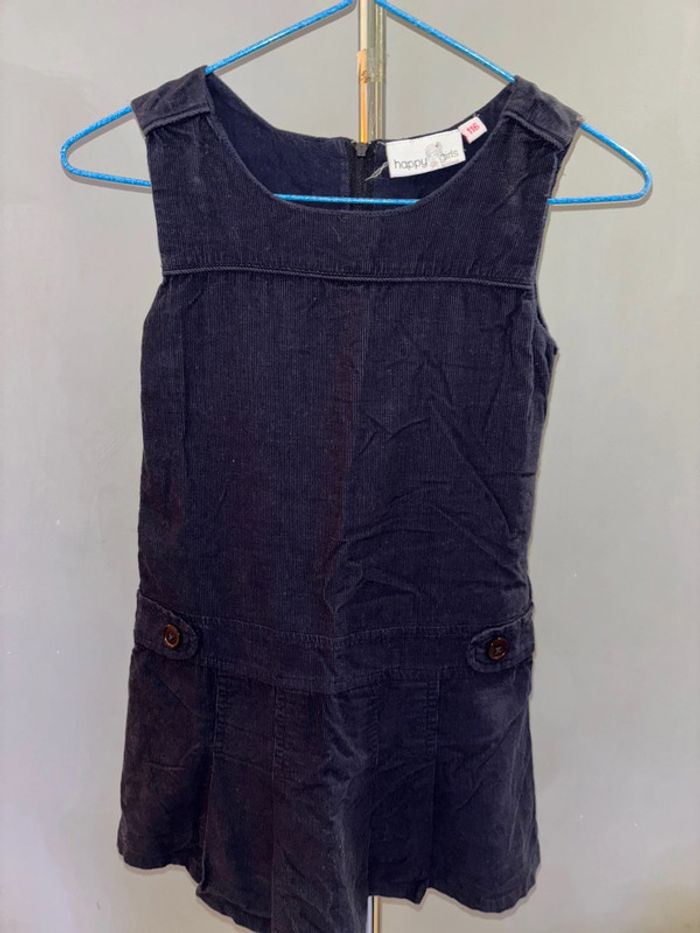 Robe effet velours côtelé