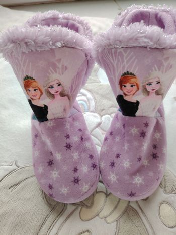 Chausson reine des neiges 