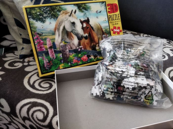 puzzle 3d cheval et poulain - photo numéro 3