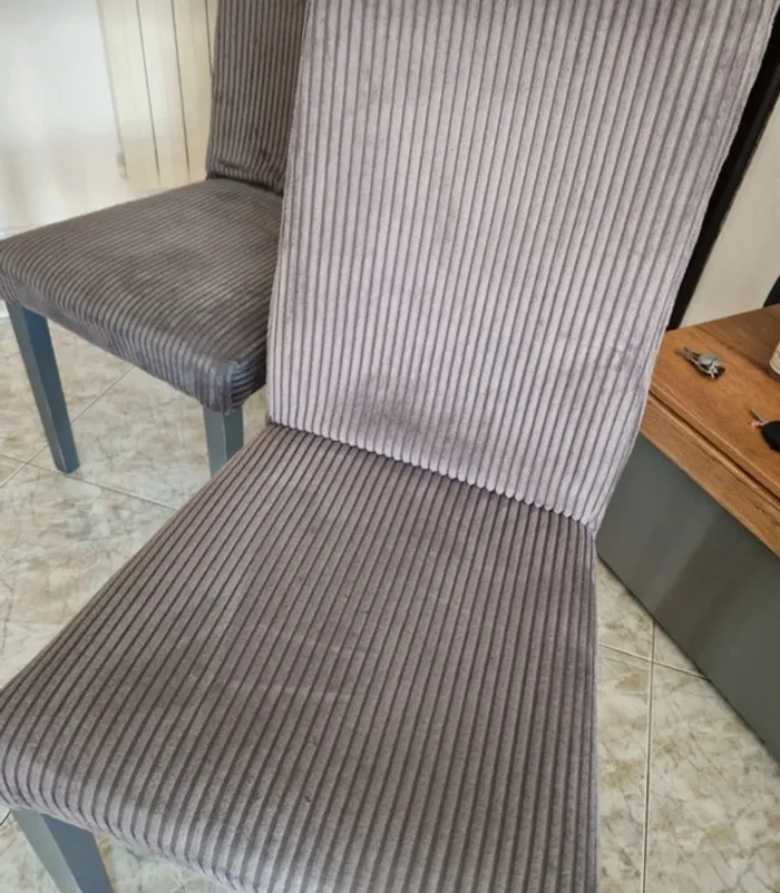 Sedie da salotto in velluto - photo numéro 2