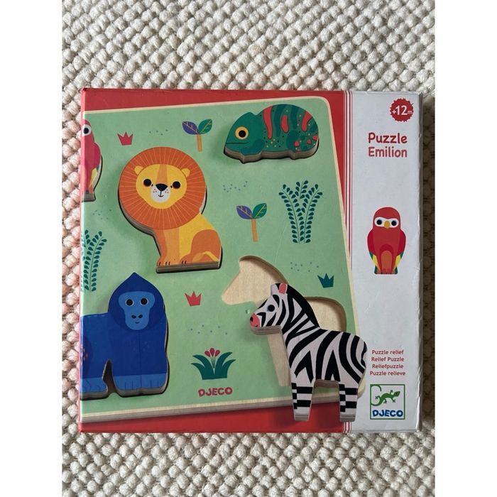 Mon puzzle d’encastrement Emilion Djeco +12mois