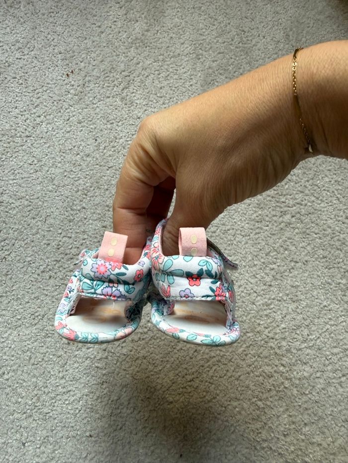 Paire de chaussons sandales 6/12 mois - Obaïbi - photo numéro 4