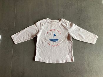 T-shirt manches longues 12 mois