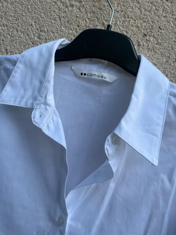 Chemise femme camaïeu blanche - photo numéro 2